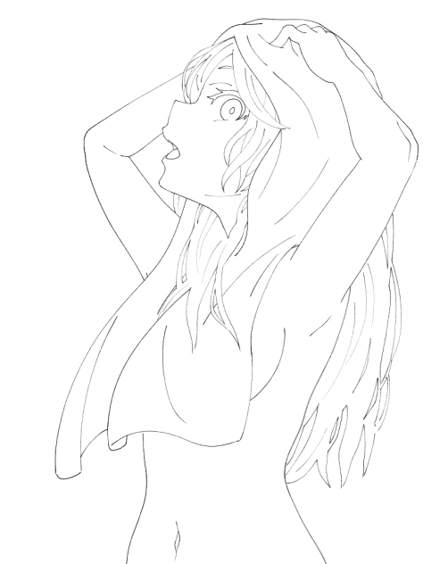 線画♨