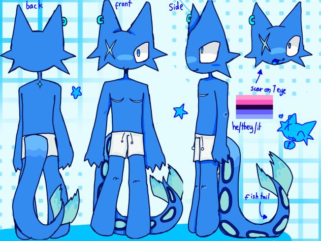 Ref sheet for my OC!!(repost)