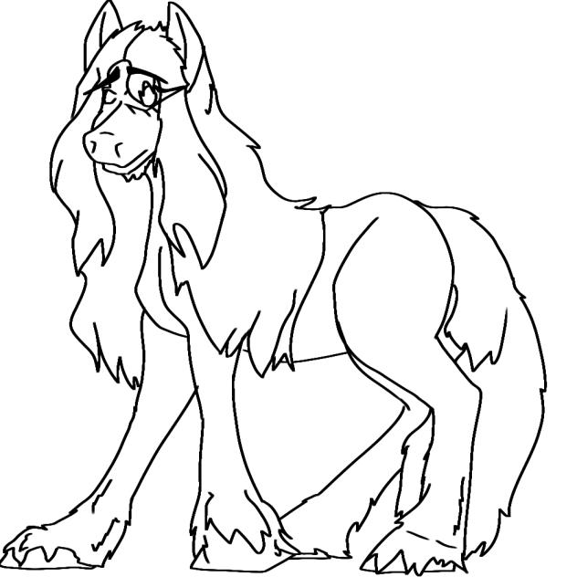 Remake of a horse oc