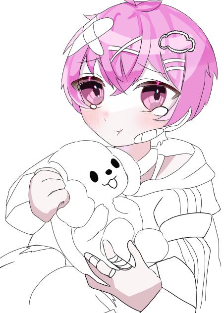 ペンの充電切れた途中絵