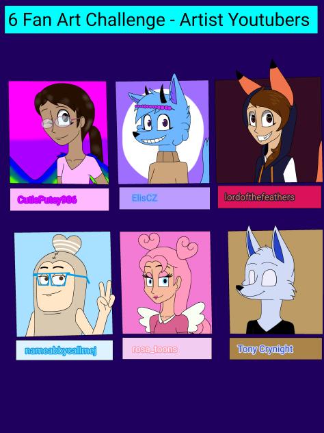 6 Fan Art Challenge