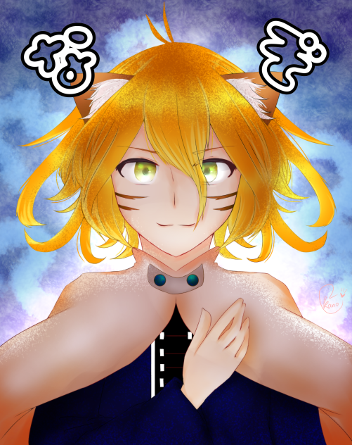 企画絵 「なぞ」擬人化