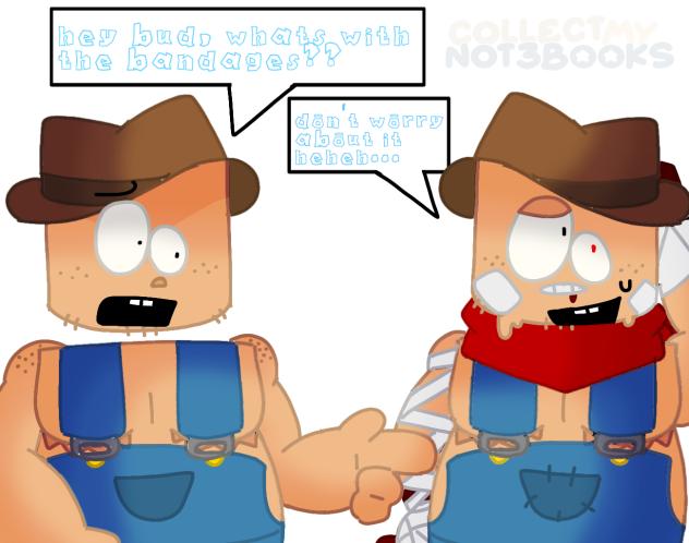 TUOU Cleetus and my roblox AU Cleetus