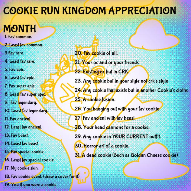 Cookie Run Appreciation Month MAY