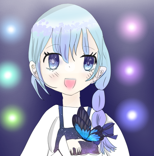 7色星と蝶の姫
