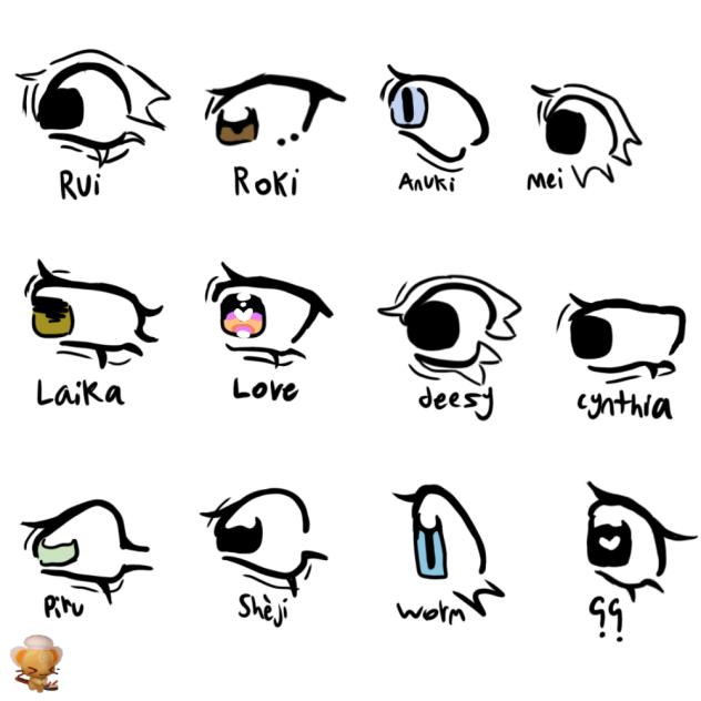 Some of my oc’s eyes