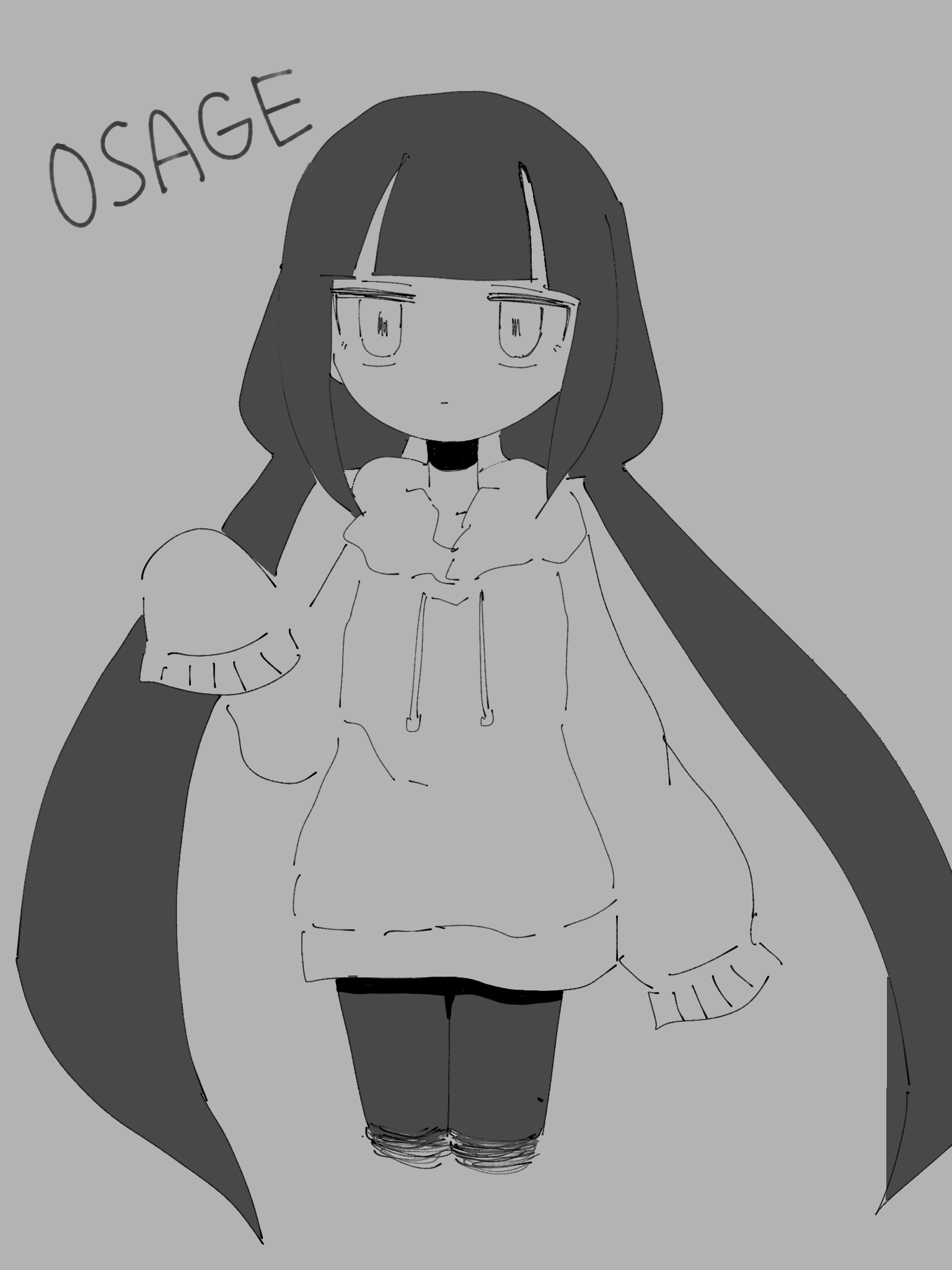 おサバちゃん　受注似顔絵A4額いり 似顔絵 イラスト 2人用 B4サイズ(257mm×364mm)専用額縁付 | 福井