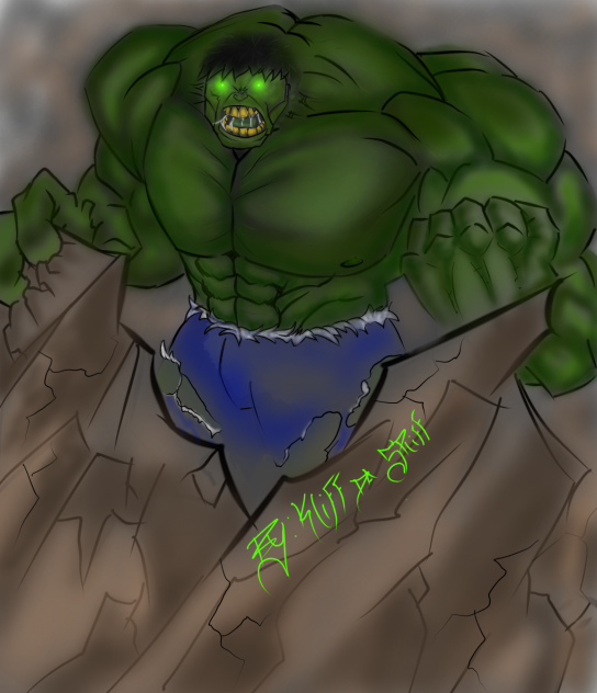 hulk - ibisPaint