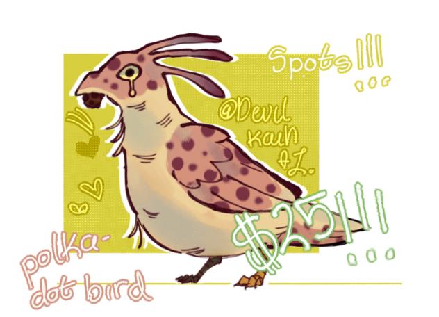 Polka dot Bird ⚔️