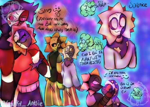 Eclipsed Stars doodles!