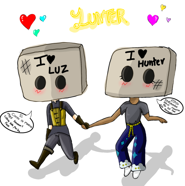 lunter luz x hunter