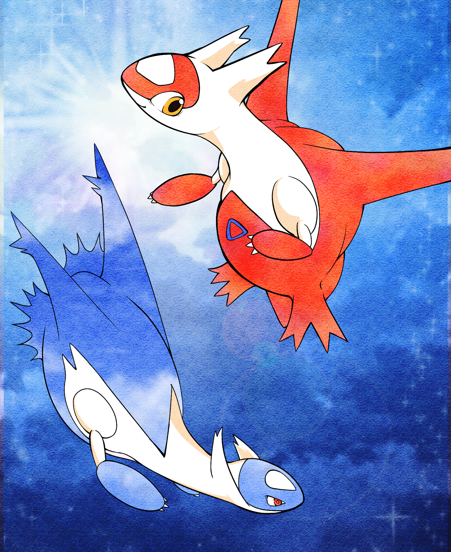 ラティアスラティオス - ibisPaint