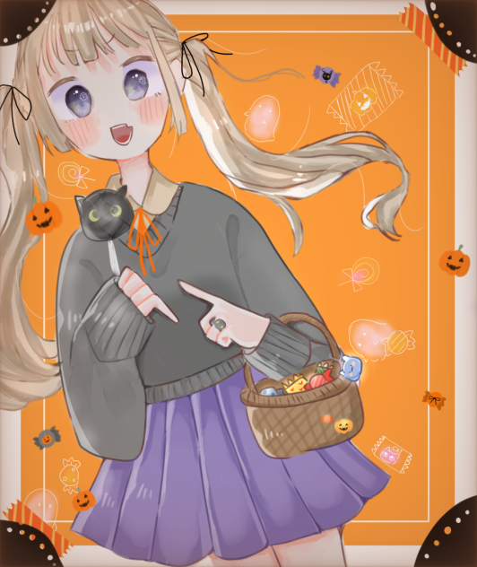 お菓子 それともイタズラ Ibispaint