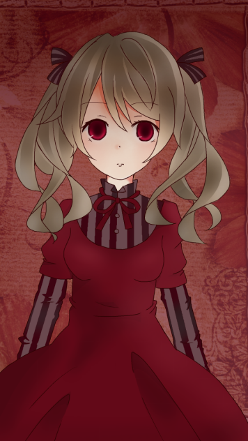 クラシックロリータの少女