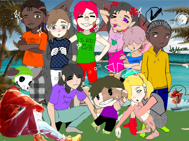 (#flash back) it’s my oc’s as children