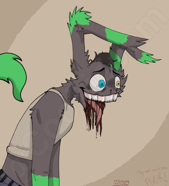 Try and smile now, PUNK