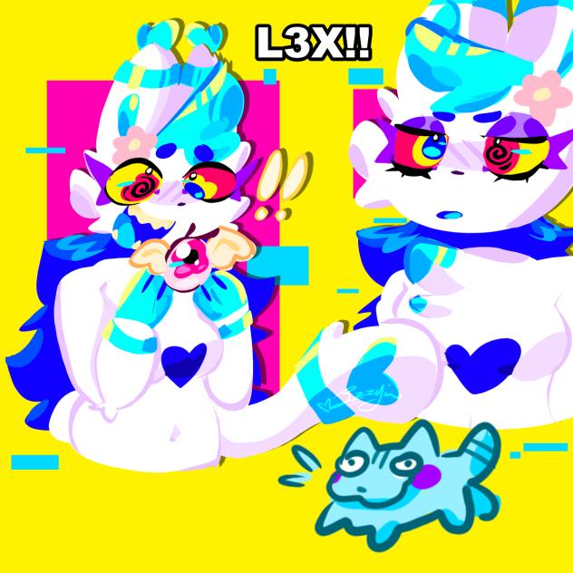 another drawing of L3X my beautiful girl