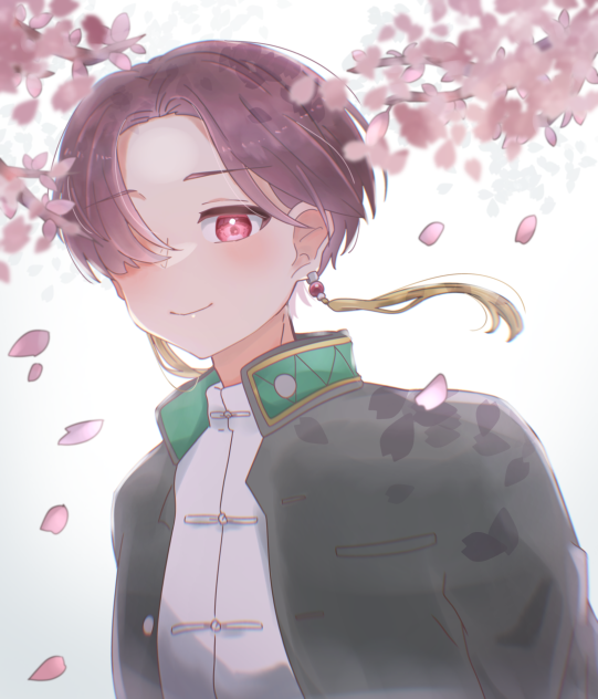 桜舞い散る