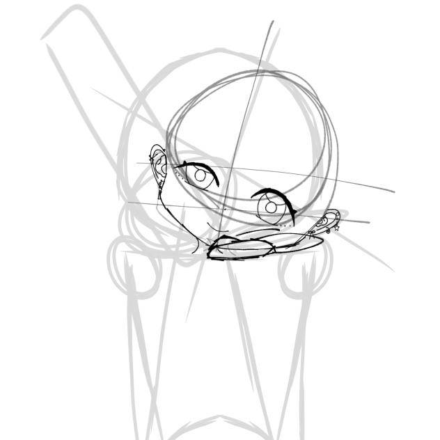 響のキャラデザ決まんない