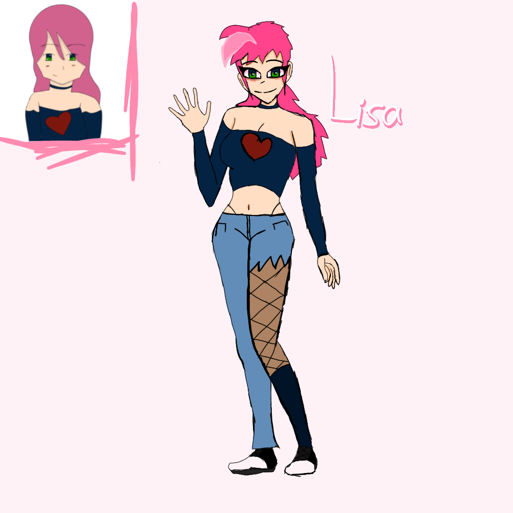 Redesign of Lisa - ibisPaint