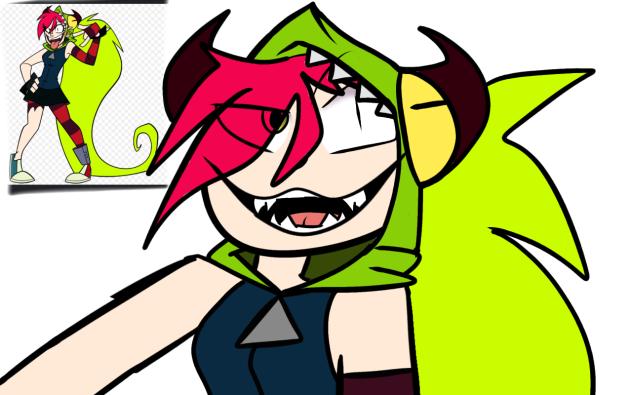 Demencia from the show The Villianious