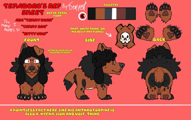 temmy doro ref sheet yay