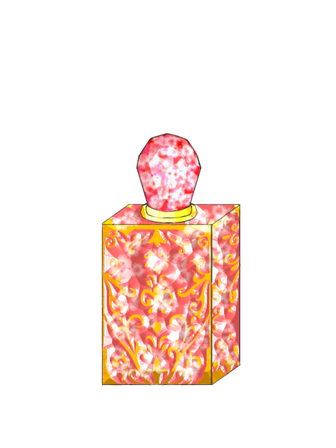 Perfume bottle _ #Ibiscontest38