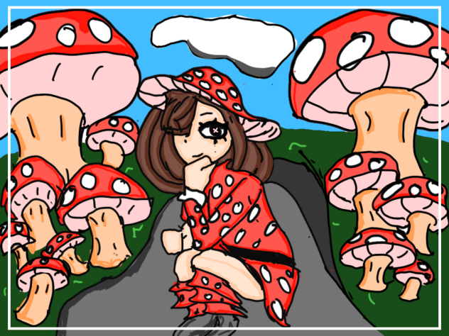 mushroom girl from mha