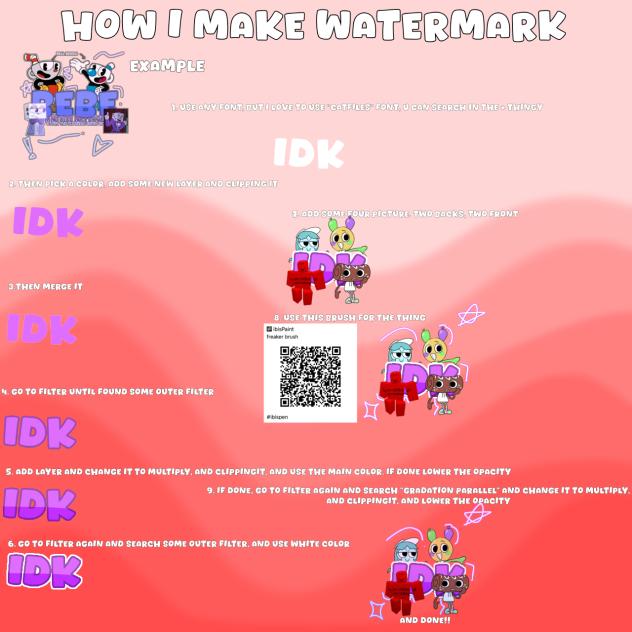 how i make watermark!!