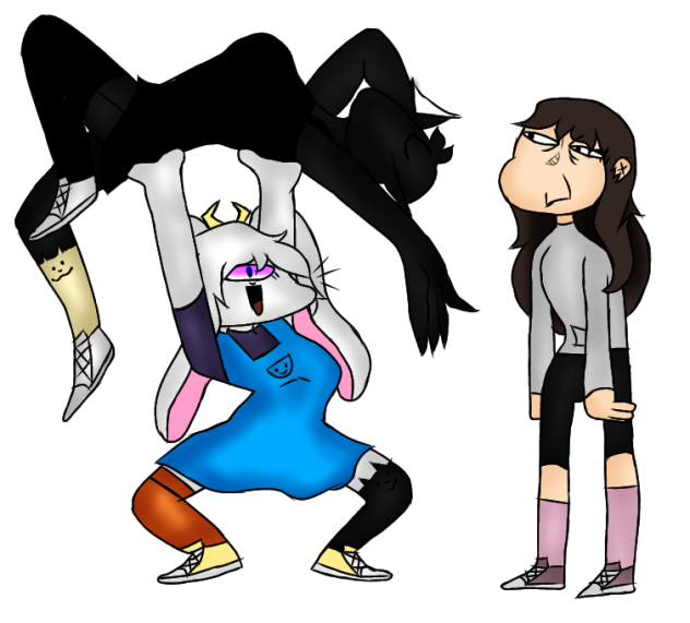 This is me slowly being done with my ocs