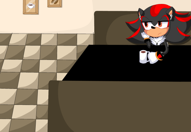 Shadow being a loner as usual 😔