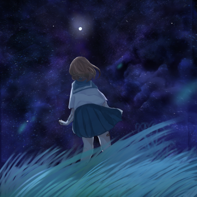 お月様に願いを