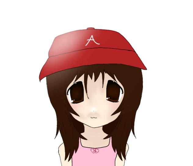 me wearing anthonys hat