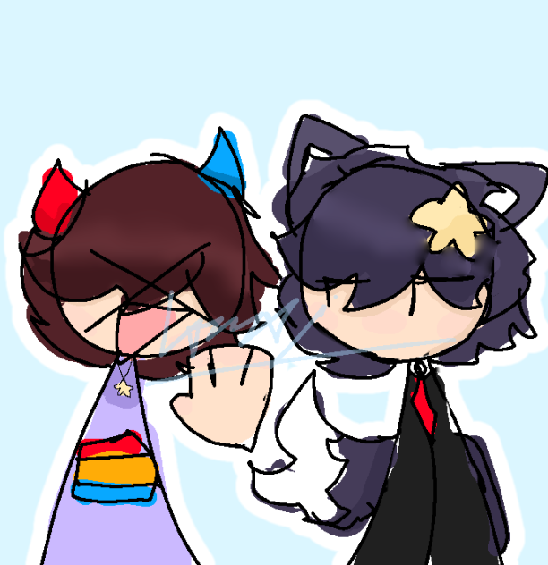 Lampi and Aiko!