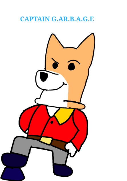 Captain Garbage from Dogs In Space