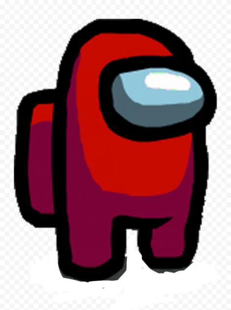 Red from among us (no shadow)
