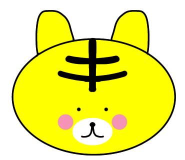 はじめてトラを描きました