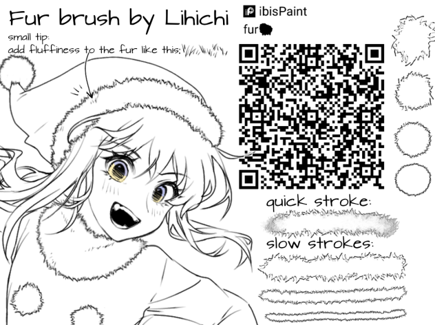 Fur brush - ibisPaint