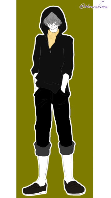 パーカー少年