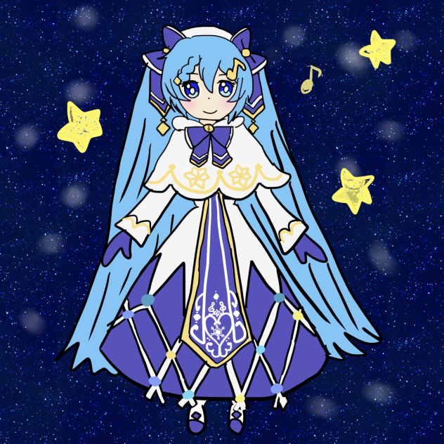 初音ミク　雪ミク