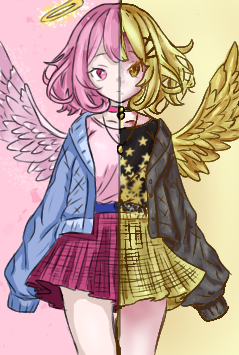 Angel Coloring Collab - ibisPaint