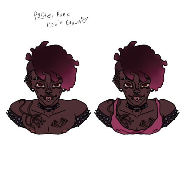 pastel punk hobie brown
