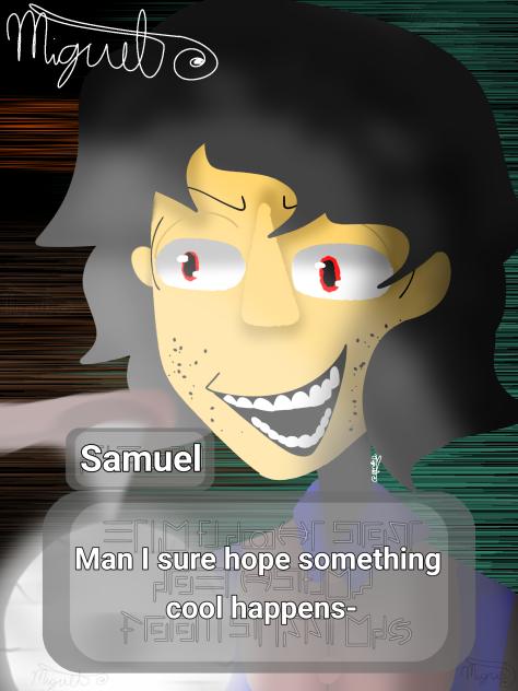 Samuel before disaster strikes