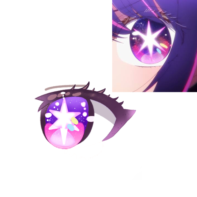Oshi No ko eyes