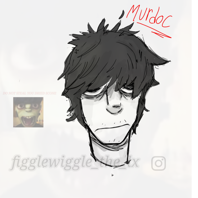 murdoc!!! from gorillaz