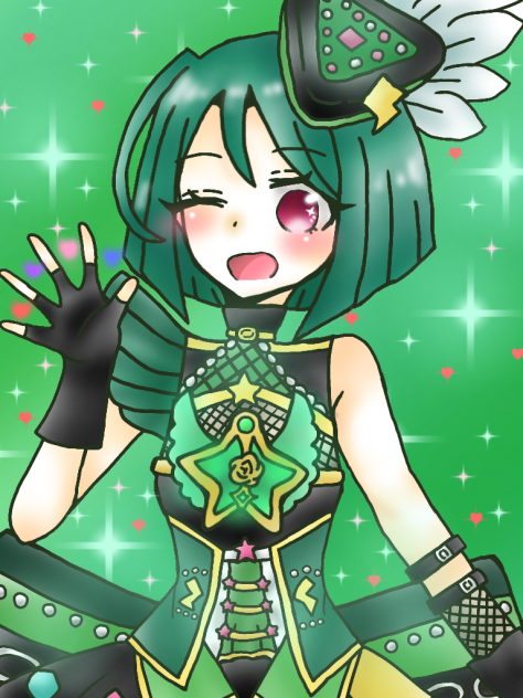 緑川さら　ジュエルコーデ　プリチャン