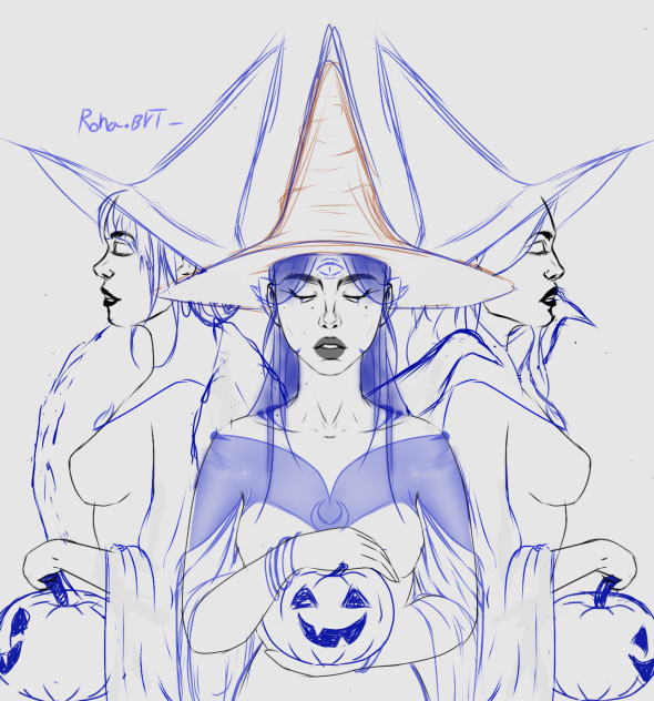 The three witches - ibisPaint