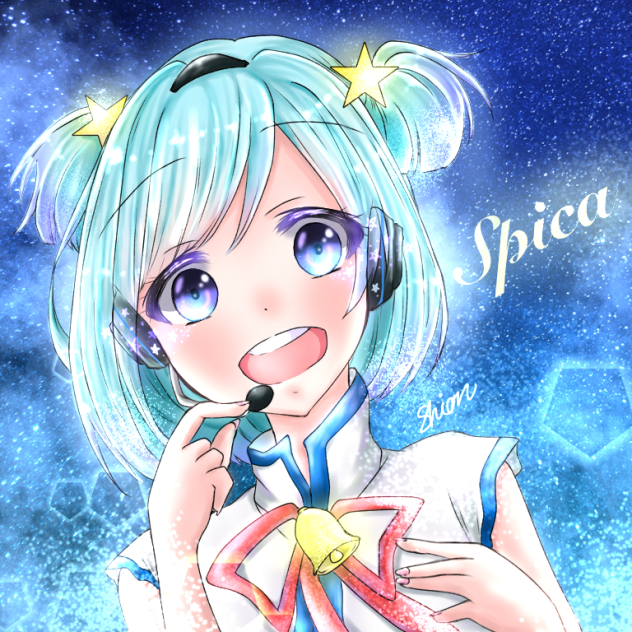 描かせていただきました！スピカちゃん