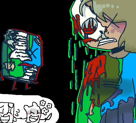 TW lots of blood idk about gore