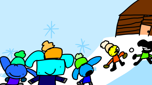 snowy day